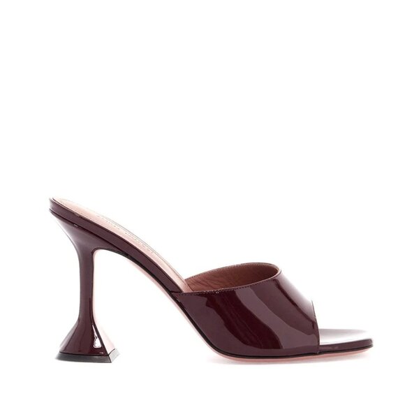 Amina Muaddi Lupita Open Toe Slippers  IT38 / Red - Picture 6 of 8